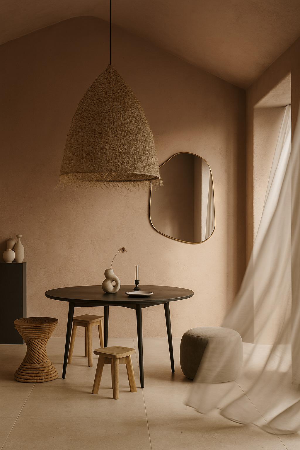 The Brook Mirror – Champagne Gold