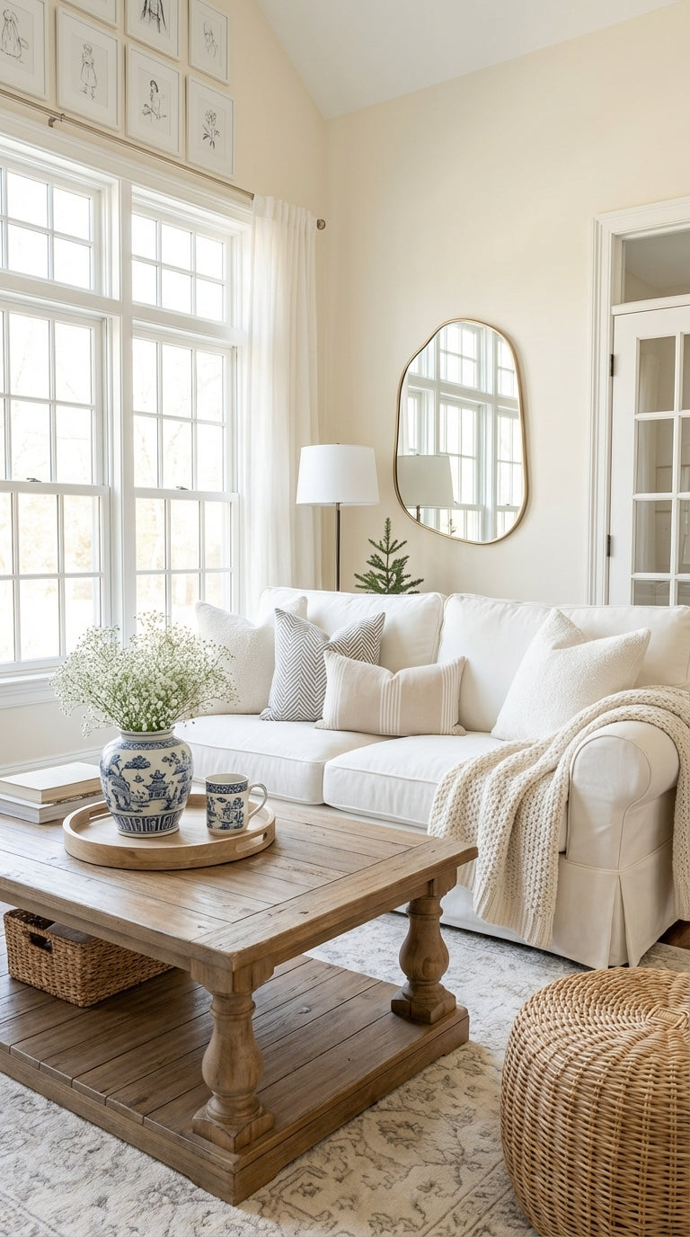 The Brook Mirror – Champagne Gold