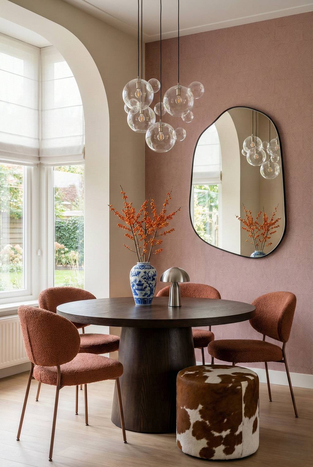 The Brook Mirror – Matte Black