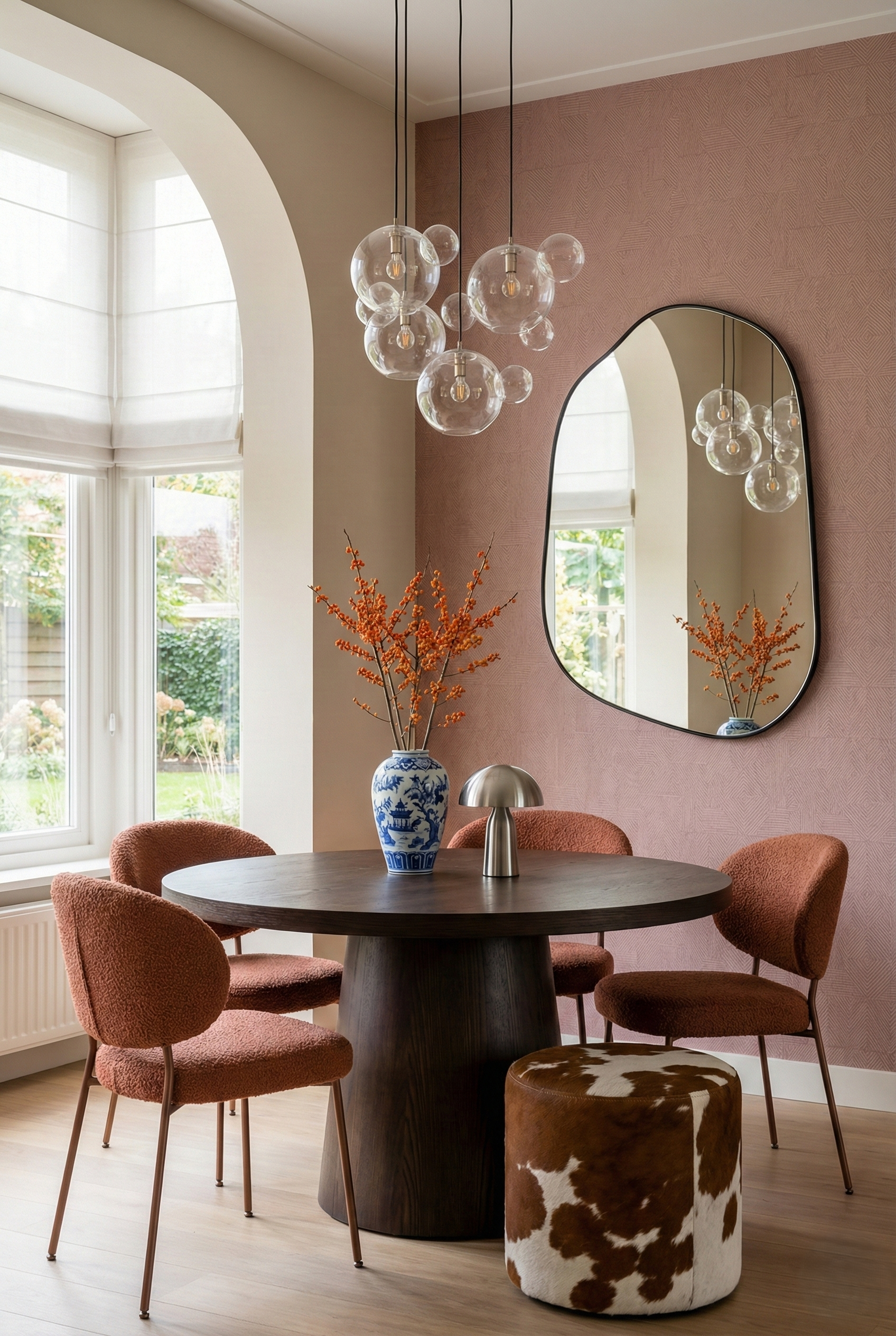 The Brook Mirror – Matte Black