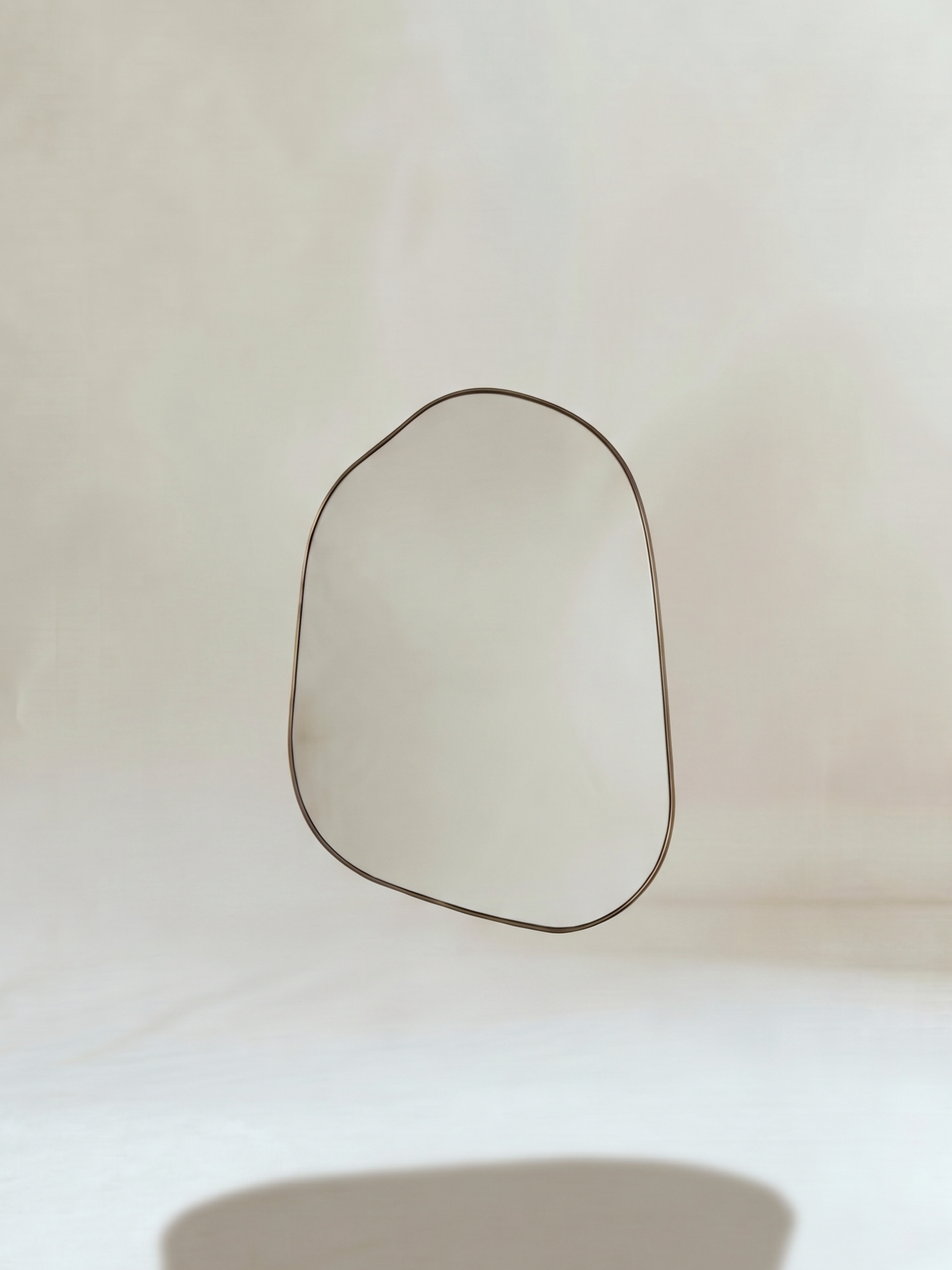 Brook Mirror Champagne Gold